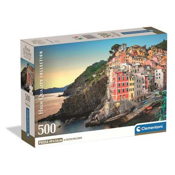 Puzzle Küste von Riomaggiore (500Teile)