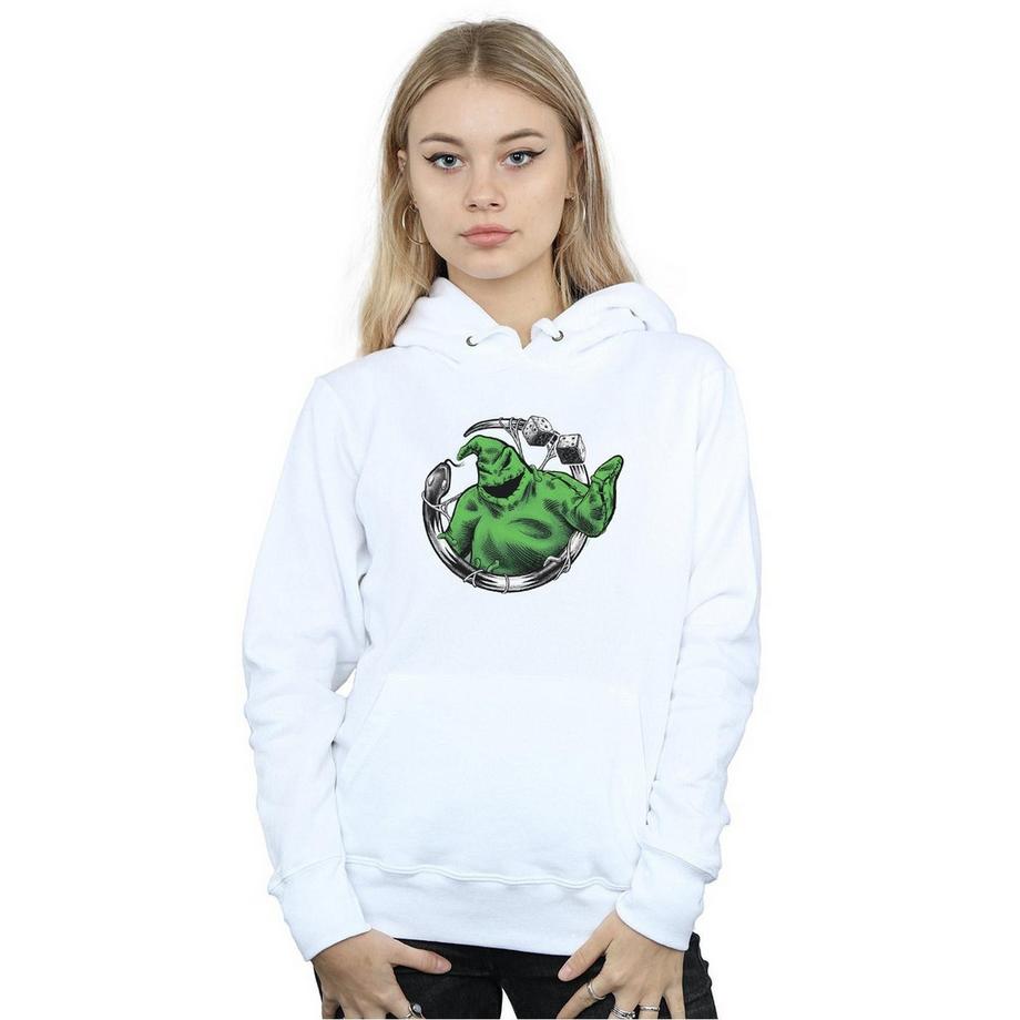 Disney Nightmare Before Christmas Roll The Dice Felpa con cappuccio  