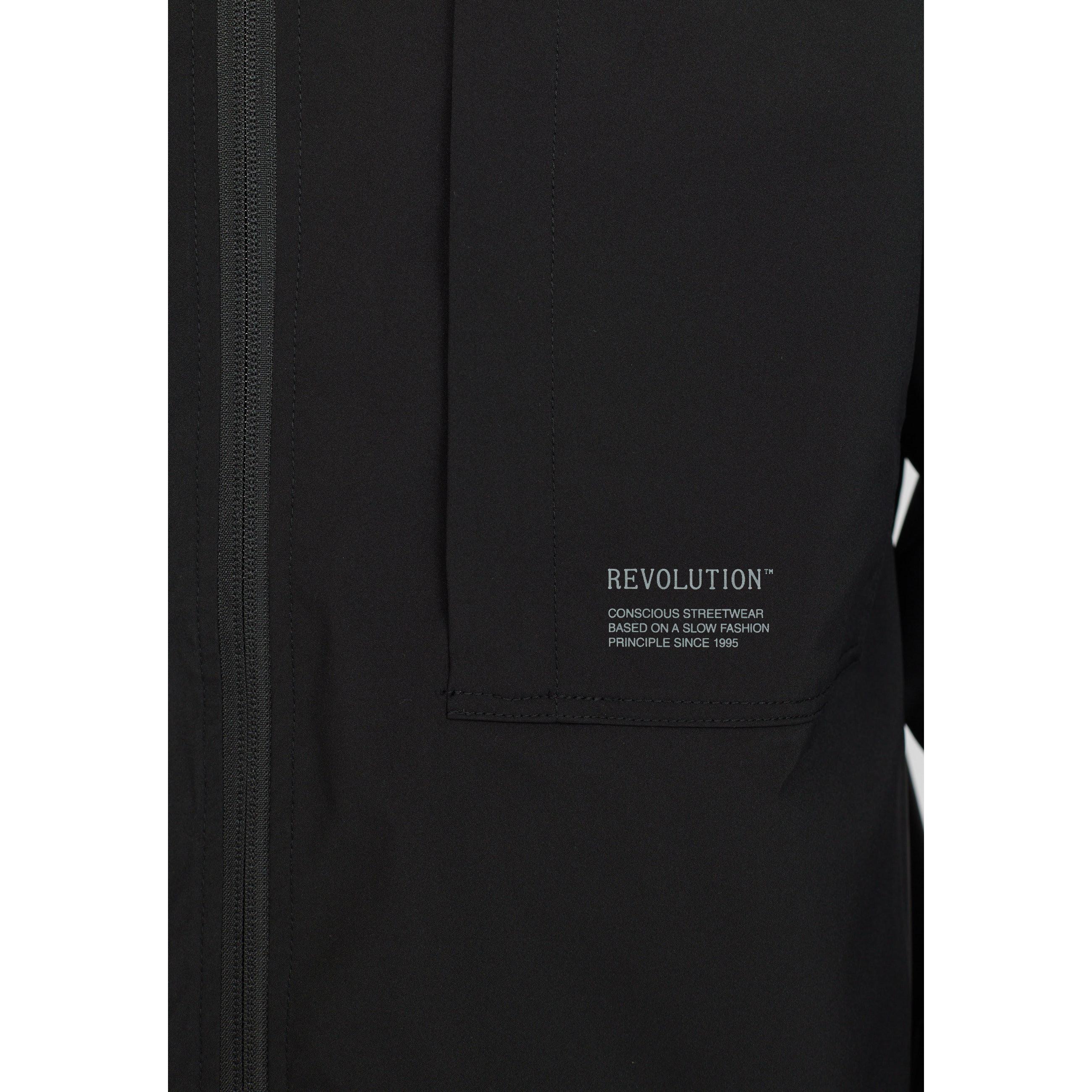 Revolution  regenjacke mit kapuze 
