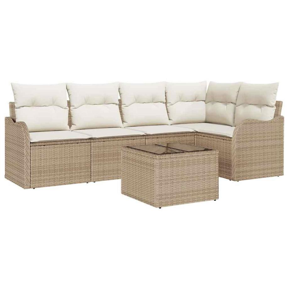Set di divani modulari Polyrattan