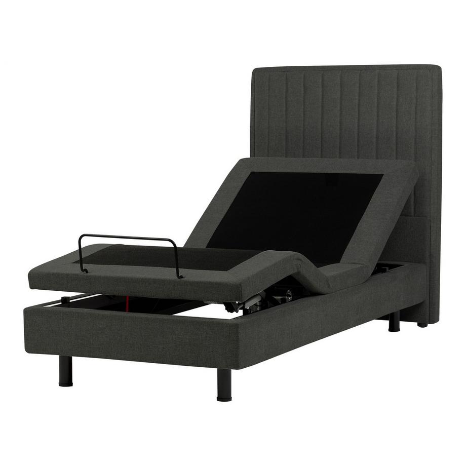 Bett verstellbar aus Stoff  CASTELLAN
