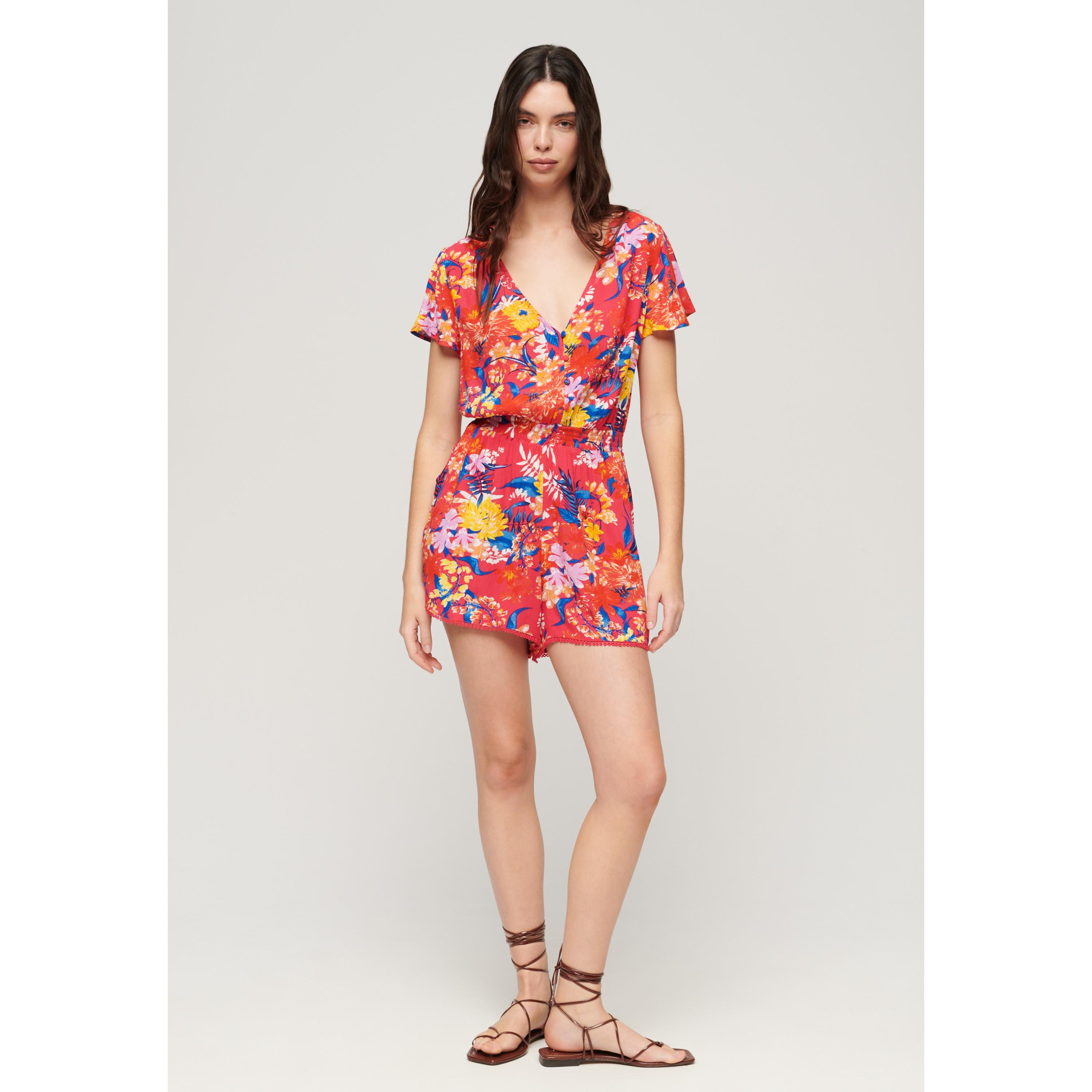 Superdry  kurzer jumpsuit damen beach 