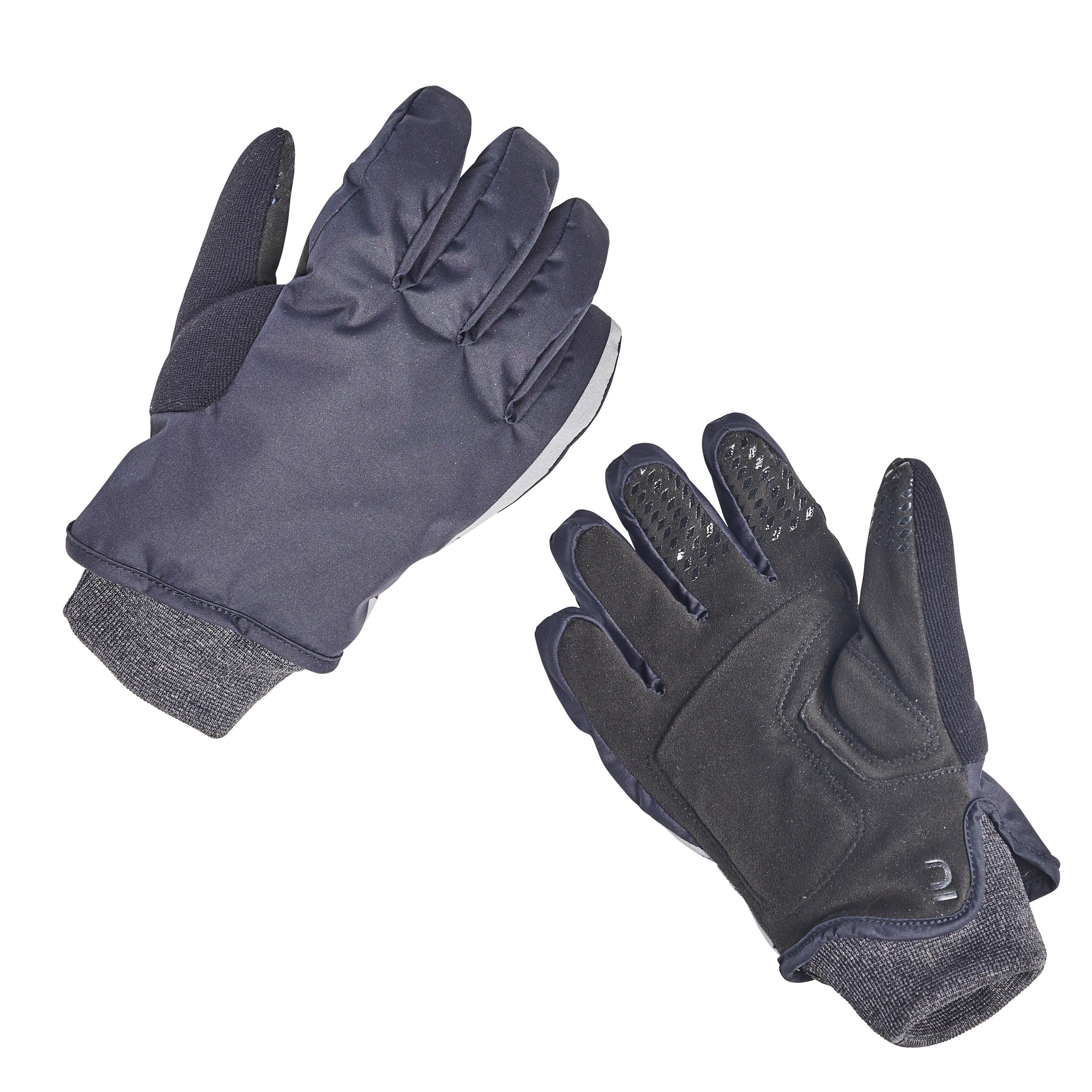 Image of Handschuhe - Warm 500 Unisex Taubengrau 164