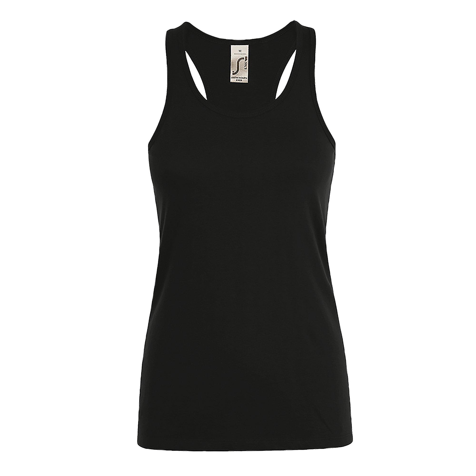 Image of Tanktop Justin, Ärmellos Unisex Schwarz S