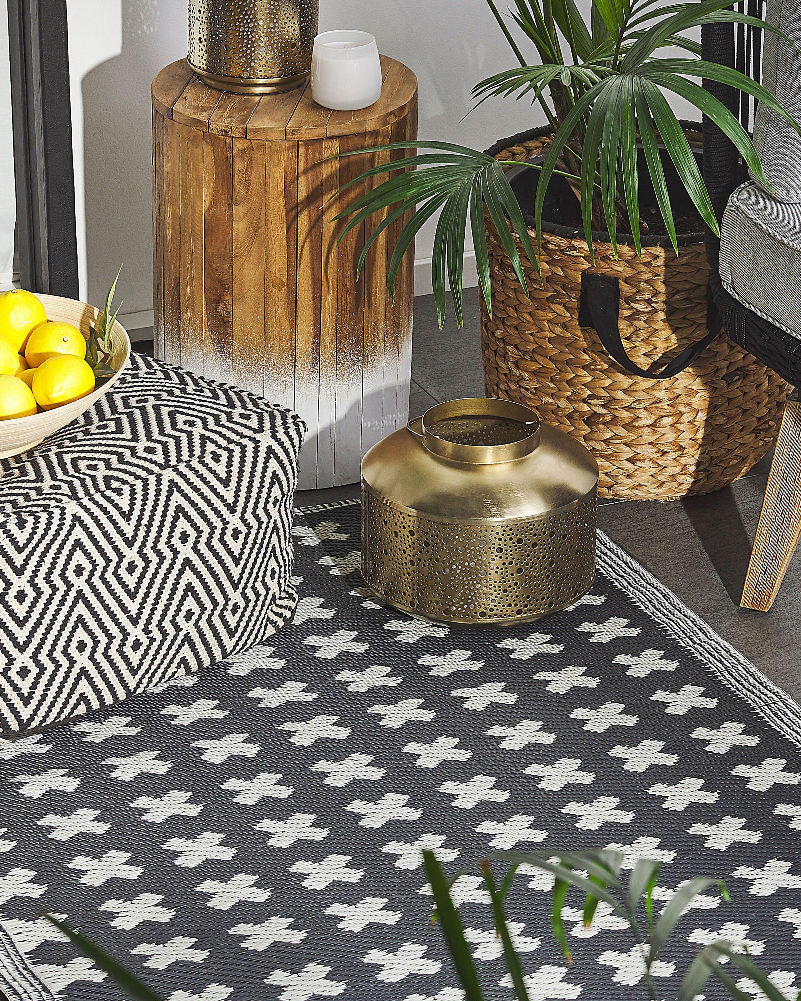 Beliani Tappeto per esterni en Polipropilene Moderno ROHTAK  