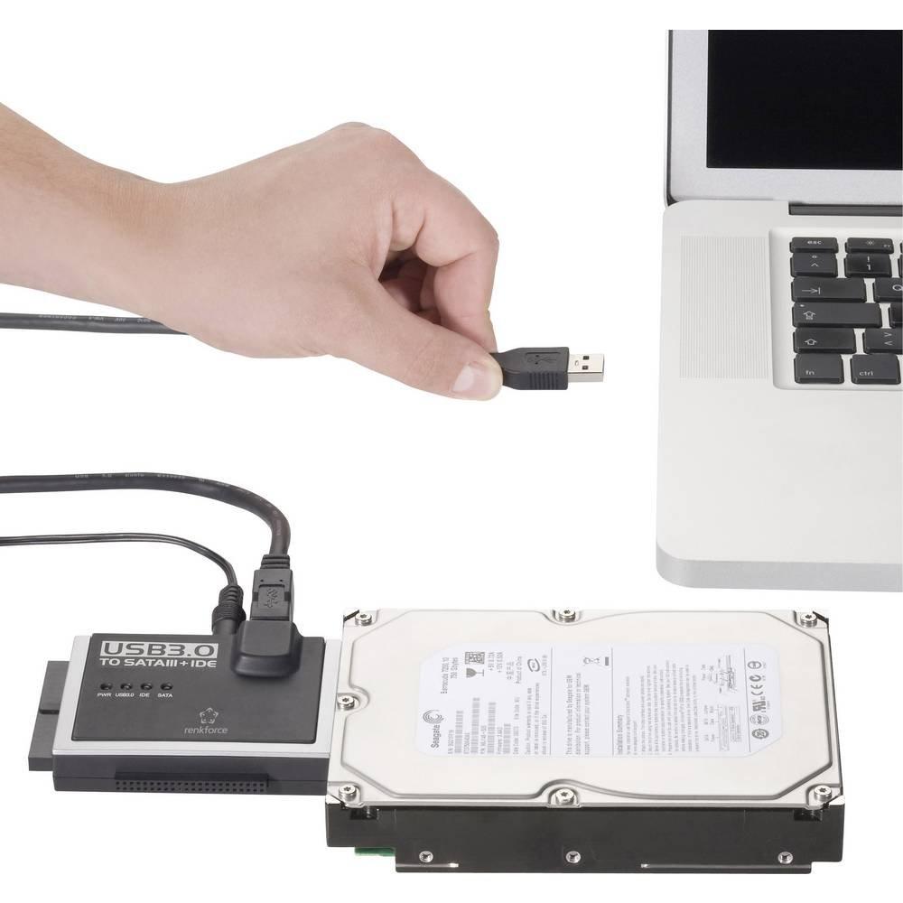 Renkforce  Renkforce USB 3 zu IDE+SATA 