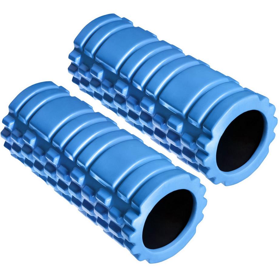 Tectake  Faszienrolle  mit verschiedenen Noppenzonen zur Triggerpunkt-Selbstmassage 