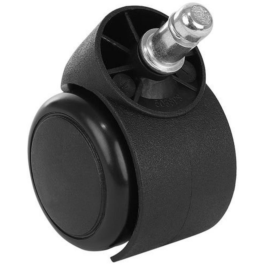 Malatec  Roulettes pour chaise de bureau - 5 pcs - noir 