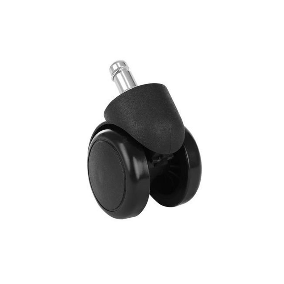 Malatec  Roulettes pour chaise de bureau - 5 pcs - noir 
