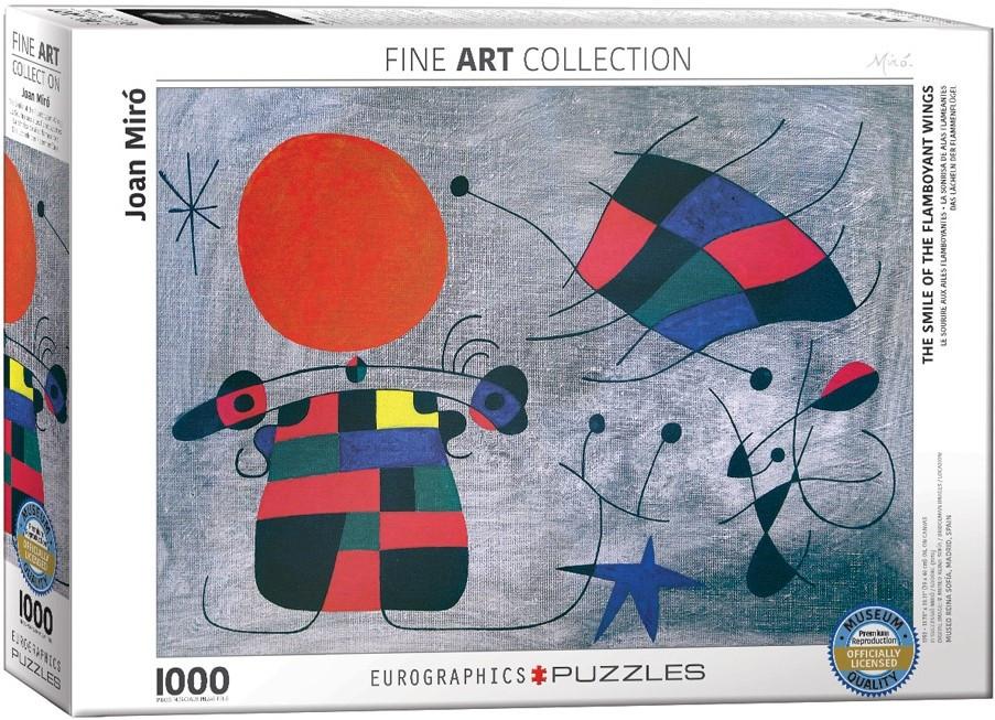 Eurographics  puzzle Joan Miro Le Sourire aux Ailes Flamboyantes 1000 Teile 