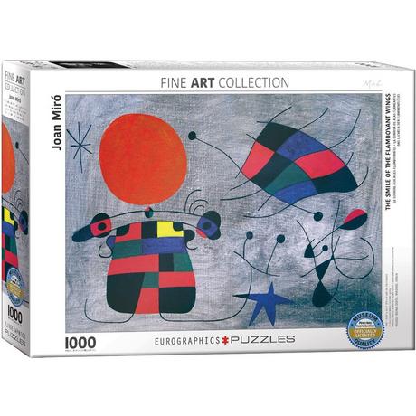 Eurographics  puzzle Joan Miro Le Sourire aux Ailes Flamboyantes 1000 Teile 