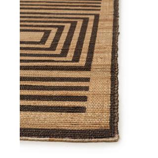 Benuta Tapis de jute Baru Beige/Marron  