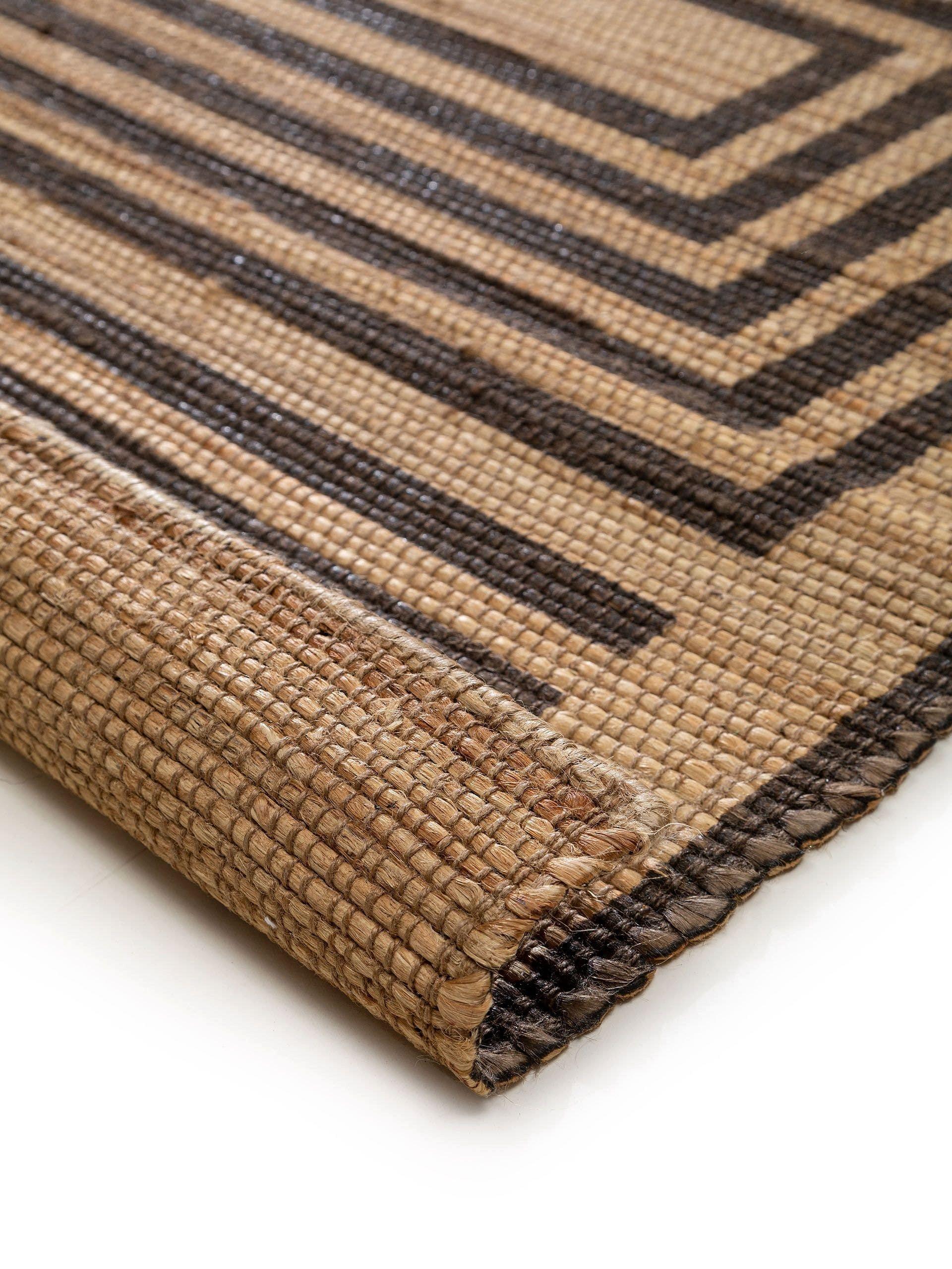 Benuta Tapis de jute Baru Beige/Marron  