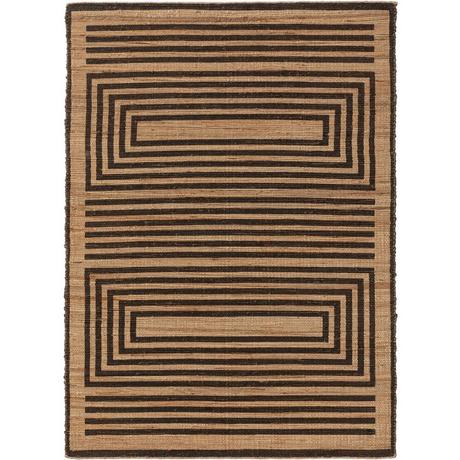 Benuta Tapis de jute Baru Beige/Marron  