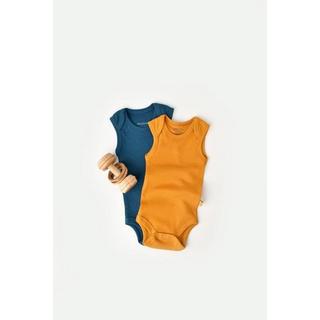 BabyCosy Organic  Body, ärmellos, 2 Pack 