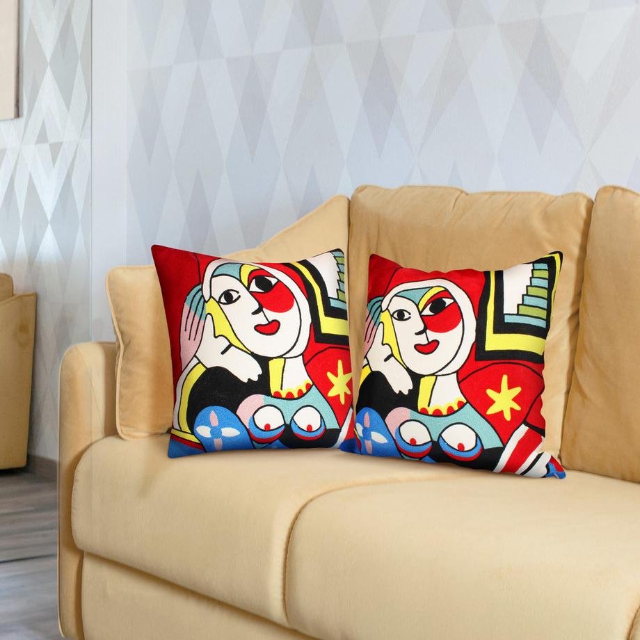 Avizar 2 Stk. Kissenbezüge Art Eclipsa  