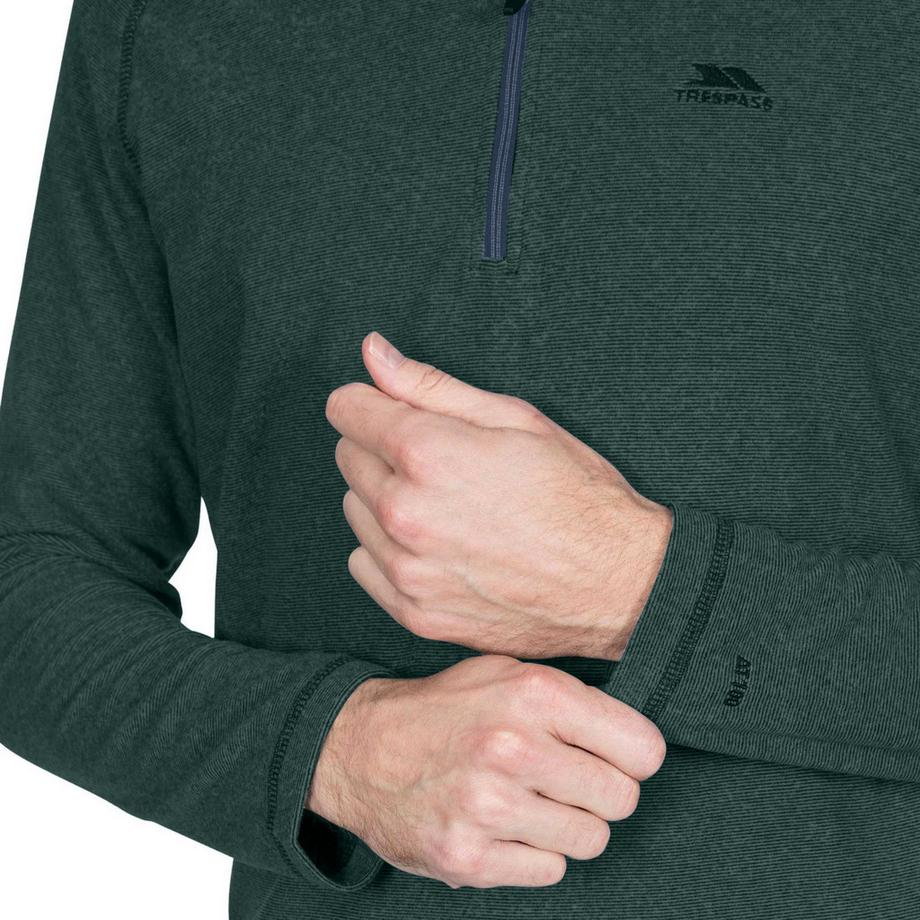 Trespass Maglia in Pile Keynote Chiusura Mezza Cerniera  