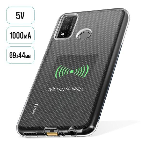 Avizar  Pack Carica QI + Connett. Micro USB Nero 