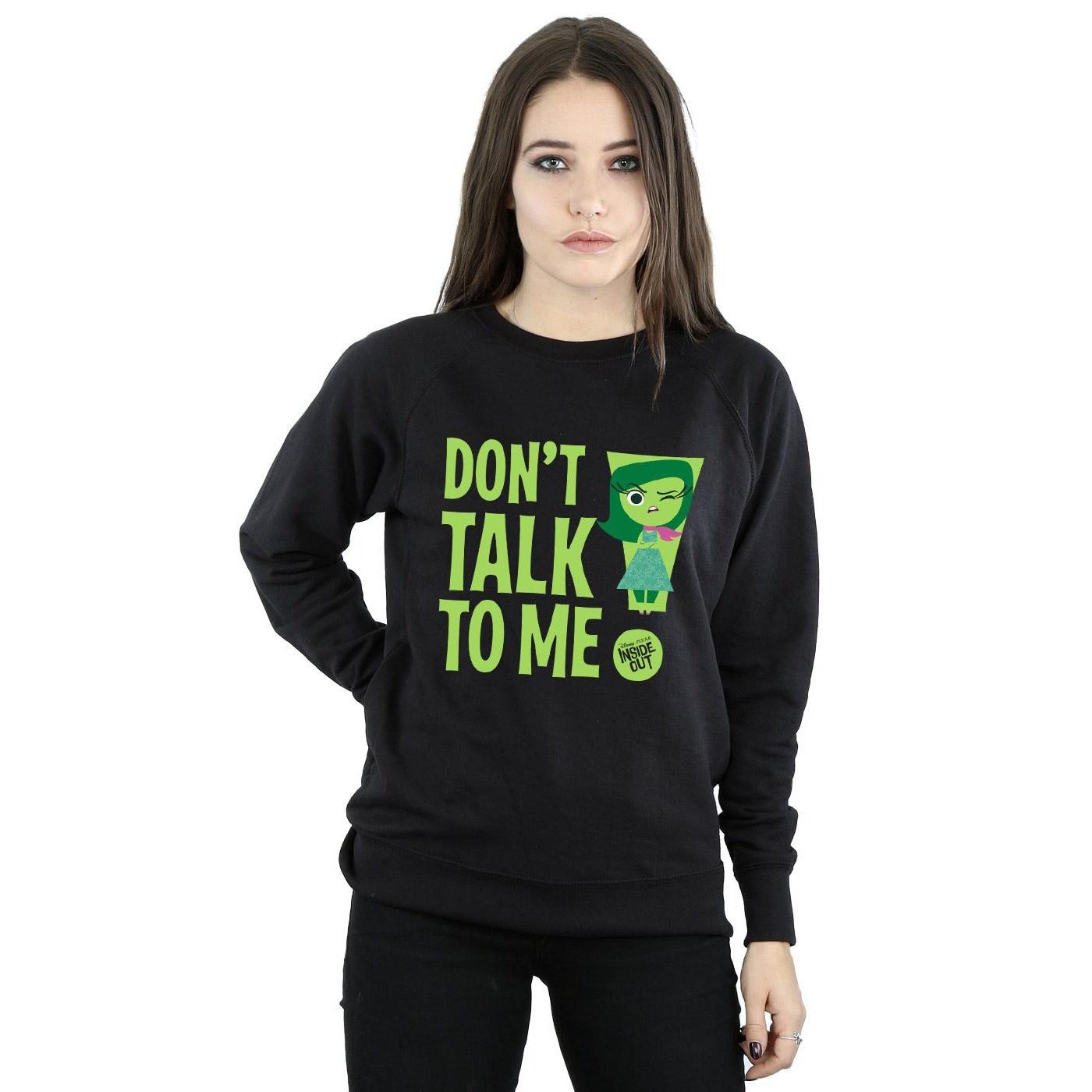 Disney  Inside Out Dont Talk To Me Sweatshirt 