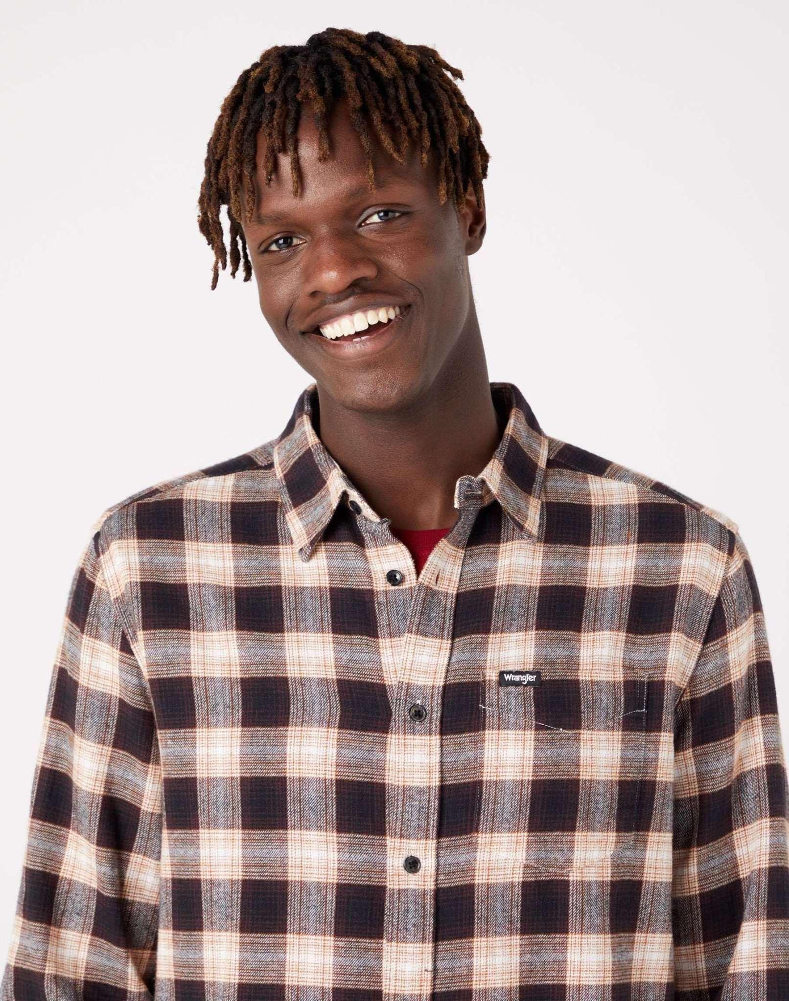 Wrangler Camicia Quadri One Pocket  