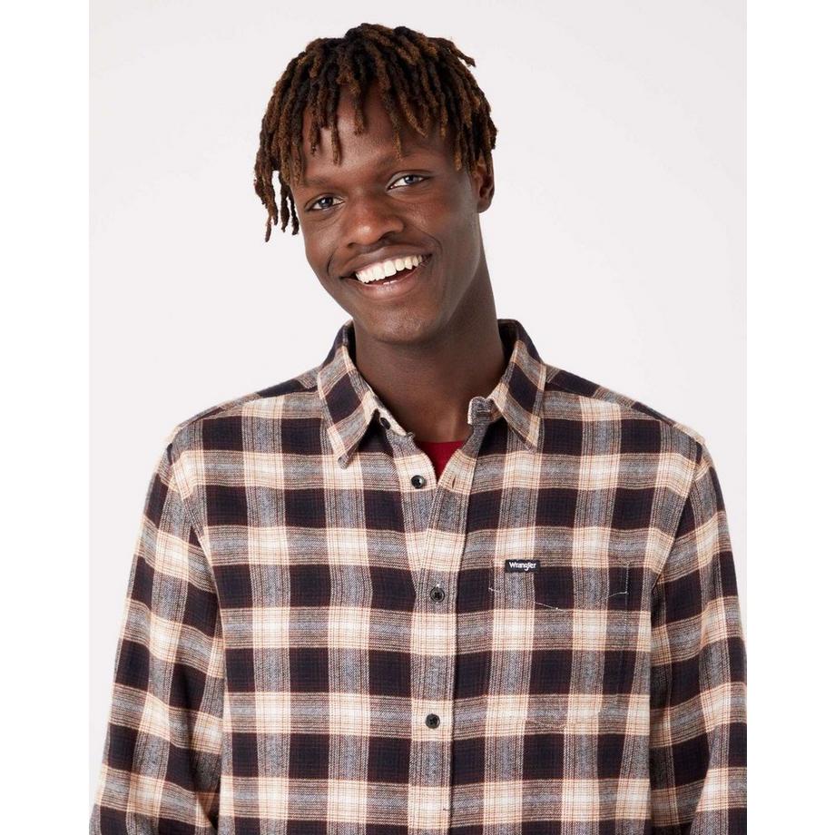 Wrangler Chemise Carreaux One Pocket  