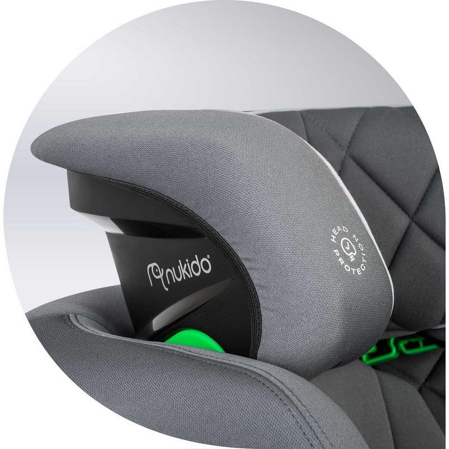 B2X  Autositz Nukido Louis Grey 15-36 kg ISOFIX 
