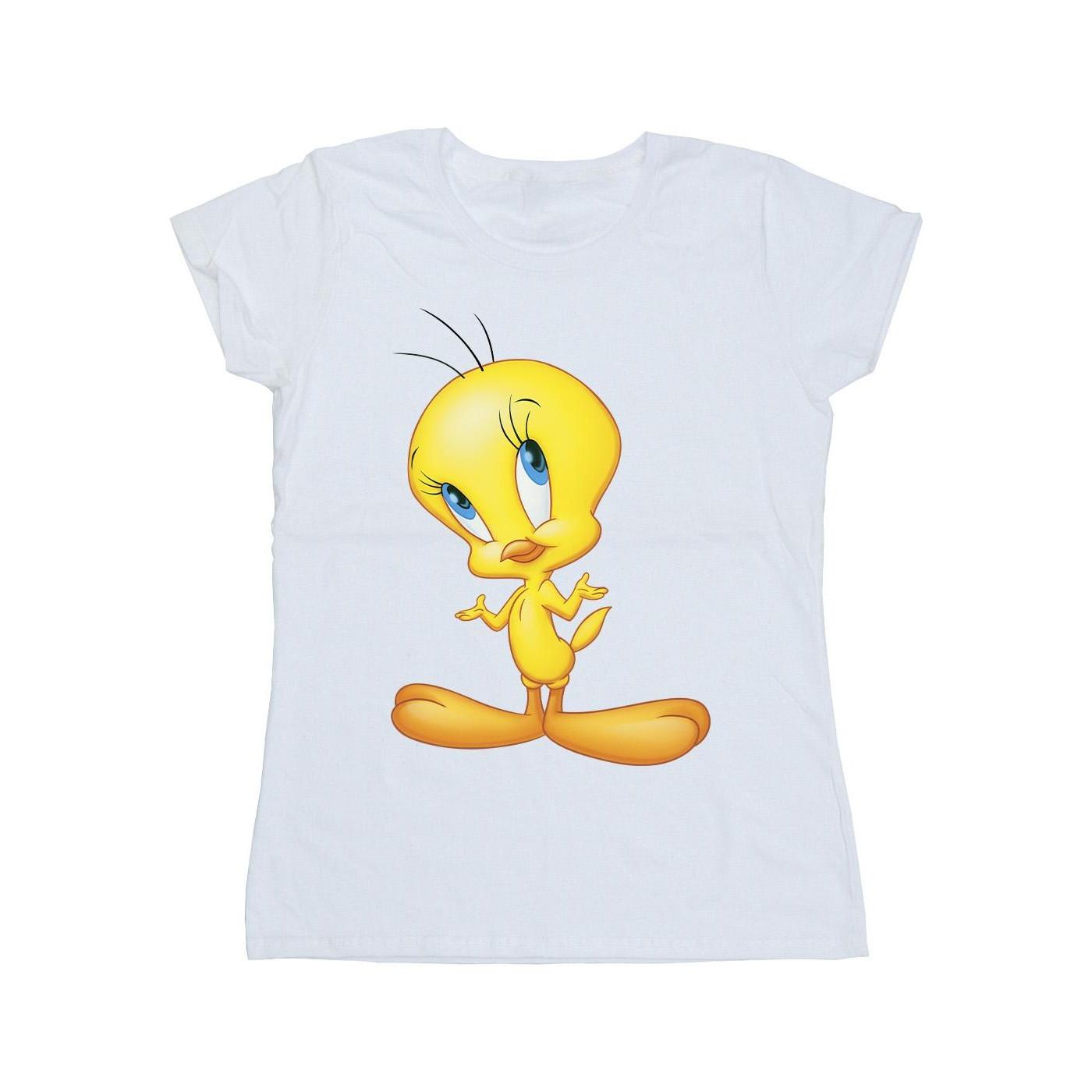 Image of Tweety Standing Tshirt Damen Weiss XXL