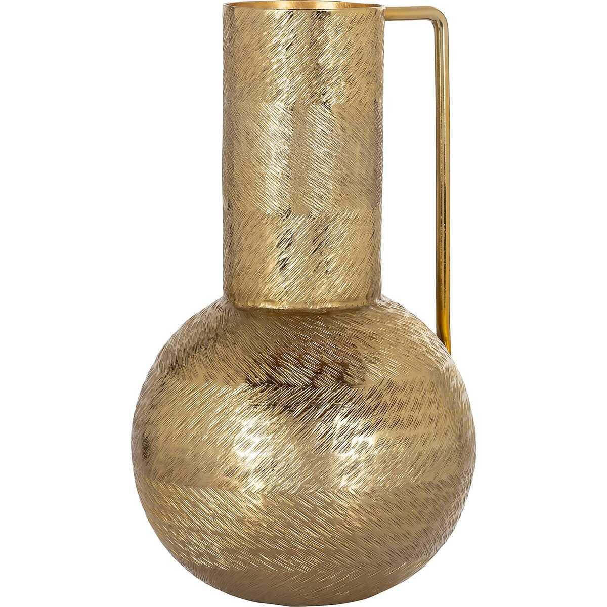 Image of Vase Leia gold 18x32 Vase Leia gold 18x32