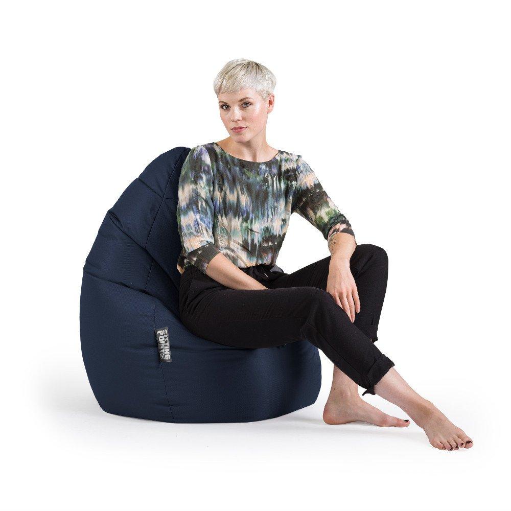 Sitting Point Sitzsack BeanBag Brava XL, jeansblau  