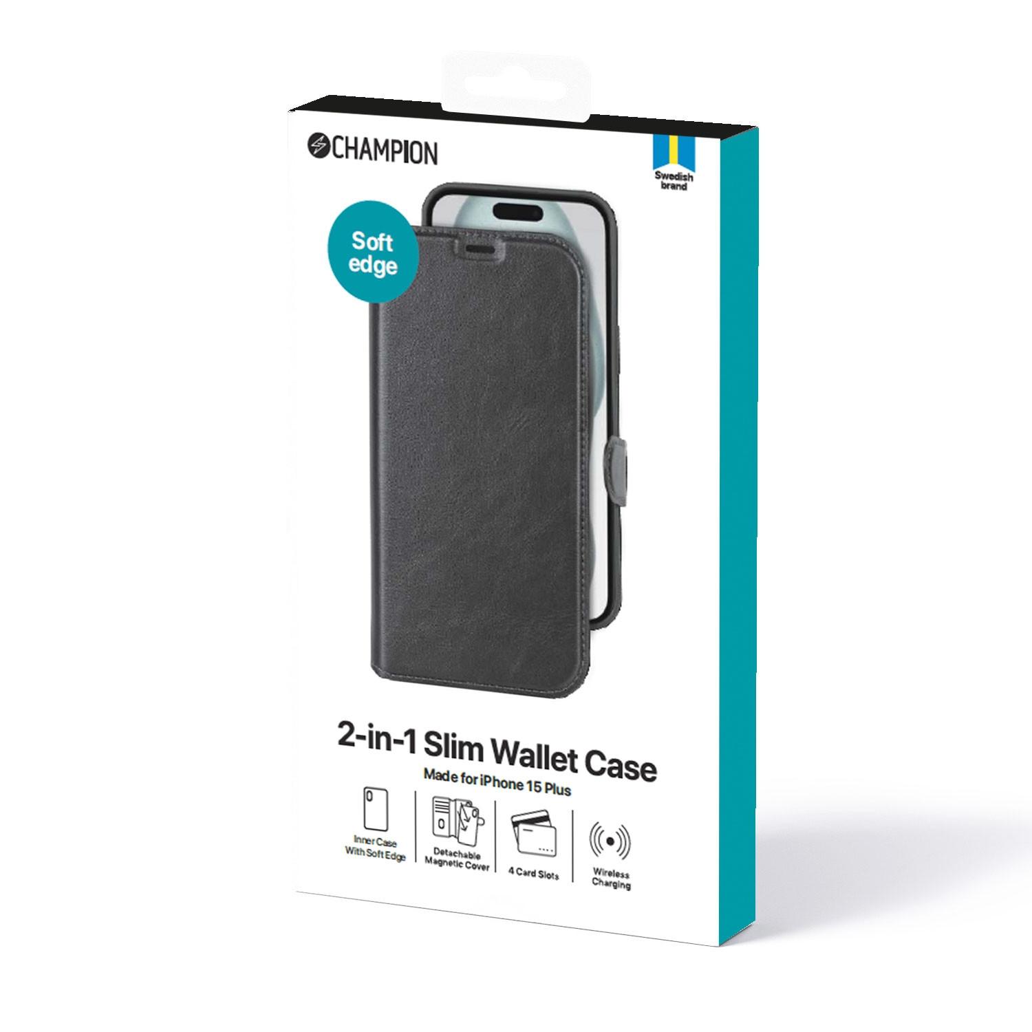 Champion  2-in-1-Slim-Wallet iPhone 15 Plus 
