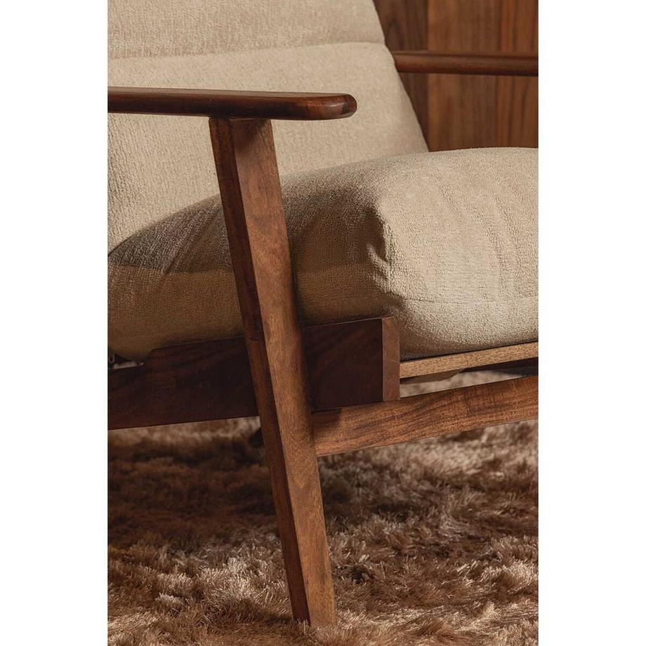 mutoni Sessel Houston Bouclé natur  