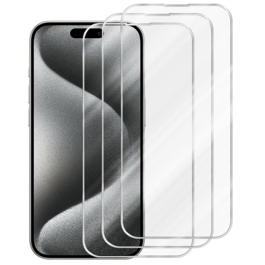 Schutzfolie für iPhone 16 PRO MAX Schutzglas 3er Pack