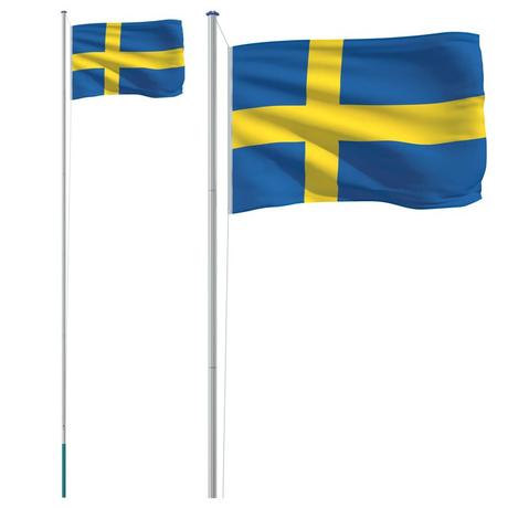 VidaXL  Schweden flagge 