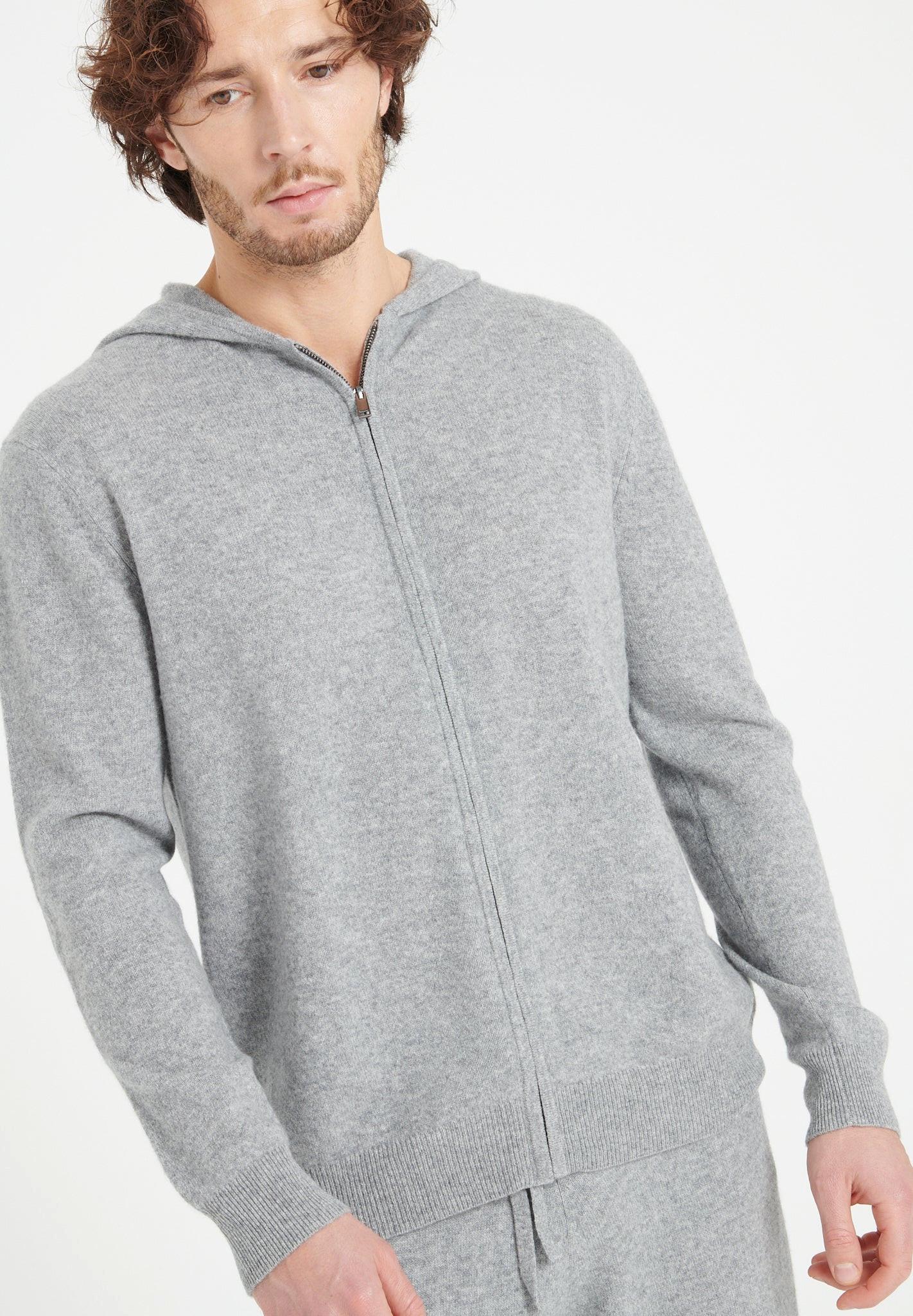 Studio Cashmere8  LUKE 6 Zip Hoody - 100% cashmere 