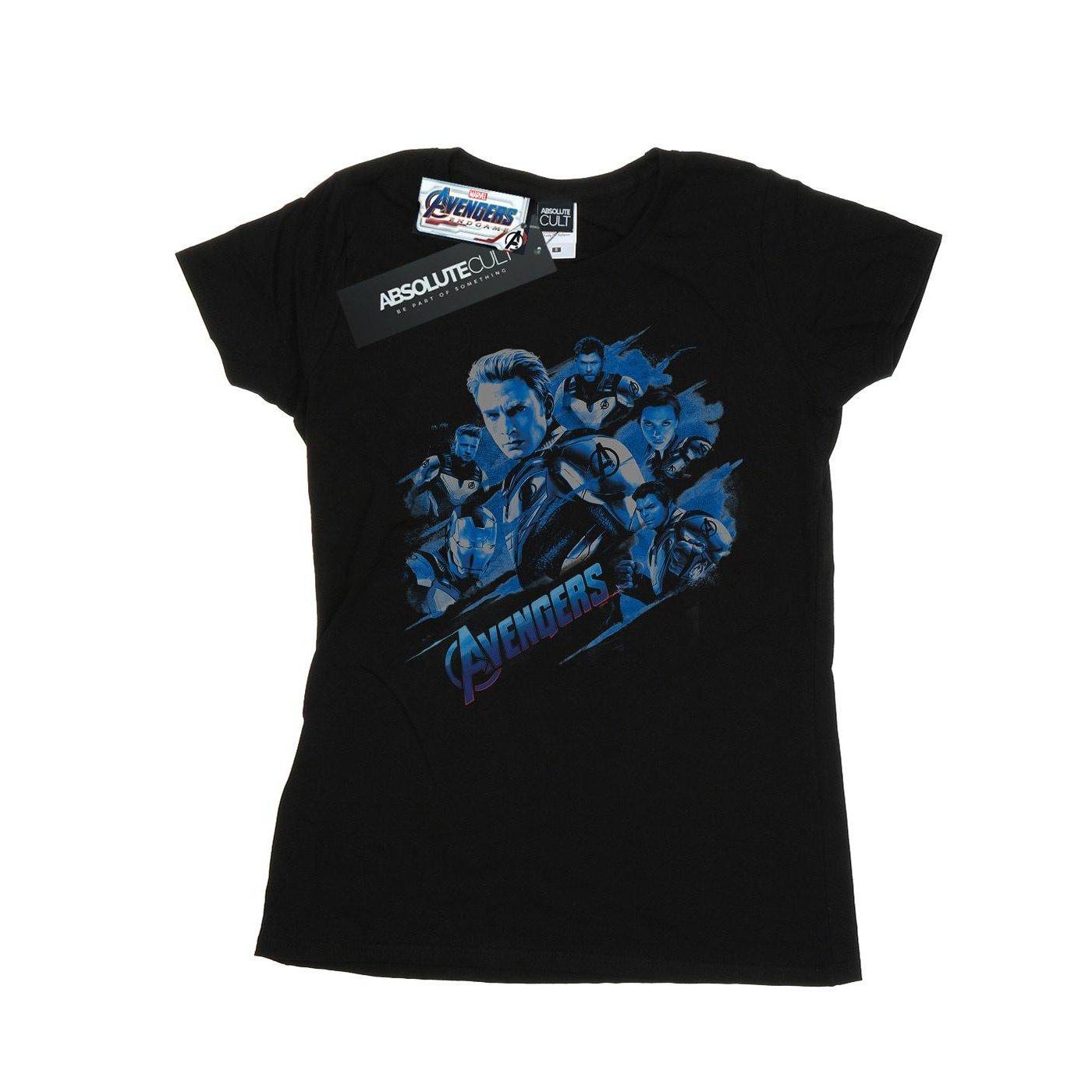 Image of Avengers Endgame Hero Flash Tshirt Damen Schwarz L