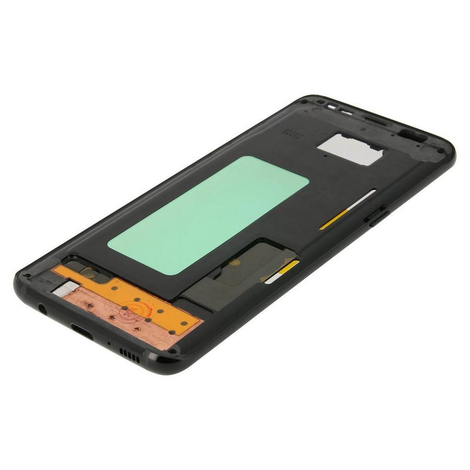 SAMSUNG  Cornice Originale Galaxy S8 Nero 