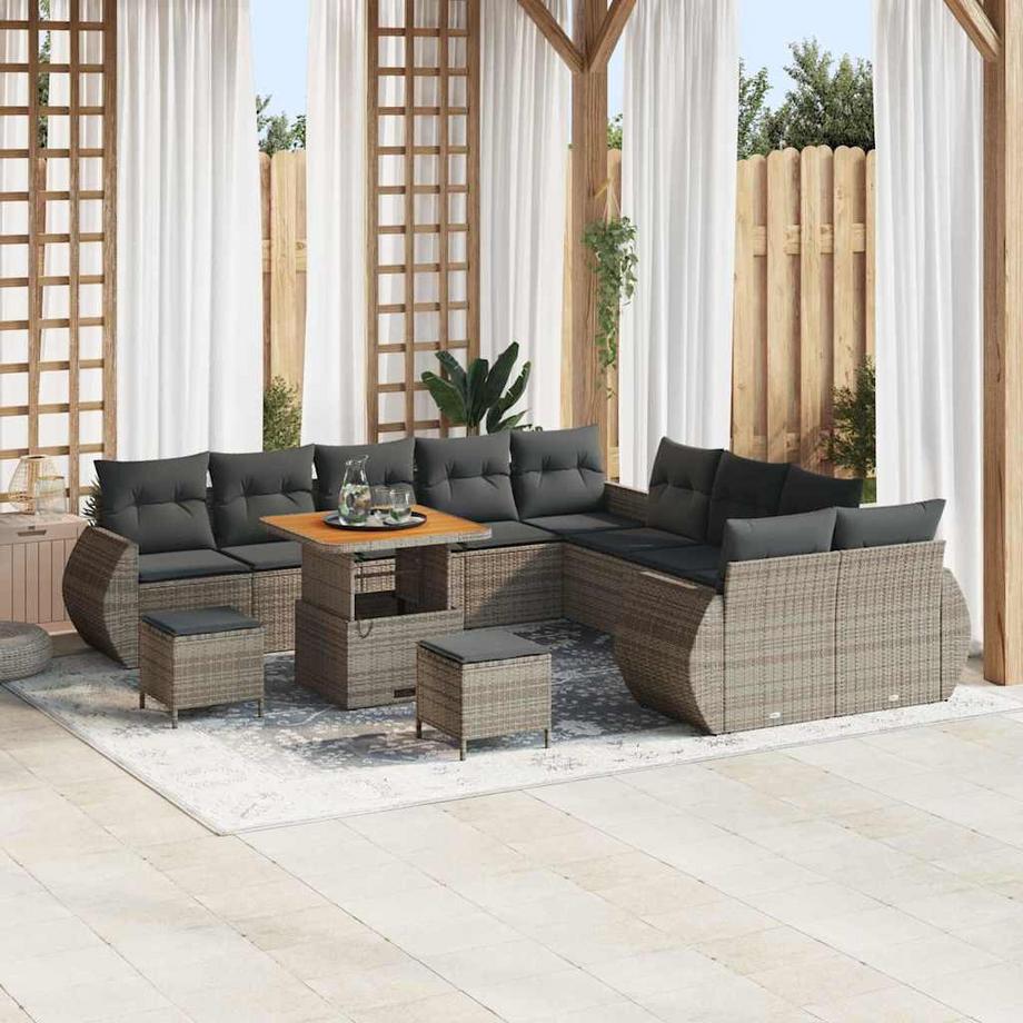 VidaXL Gartenmöbel poly-rattan  