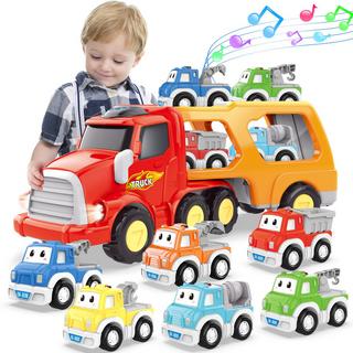 Activity-board  Spielzeugauto, 7-in-1-Kleinkind-Transporter mit Licht und Musik 