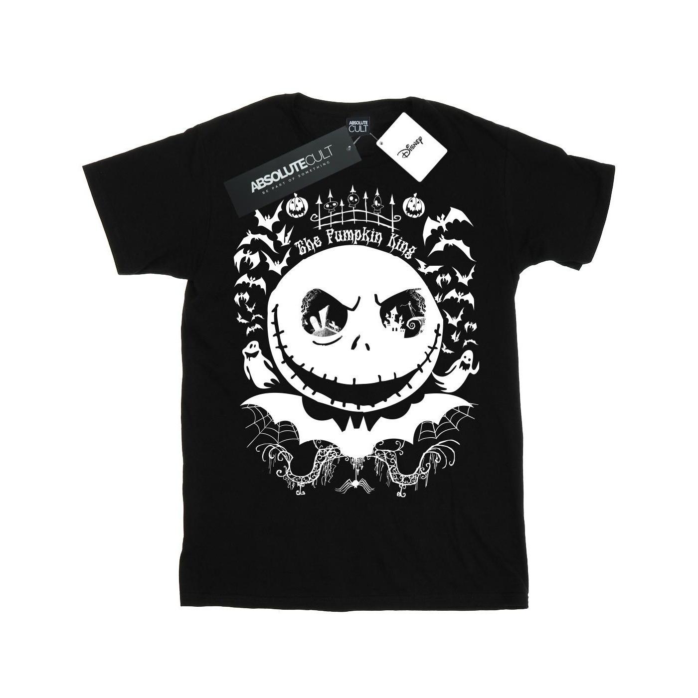 Image of Nightmare Before Christmas Jack The Pumpkin King Tshirt Damen Schwarz L