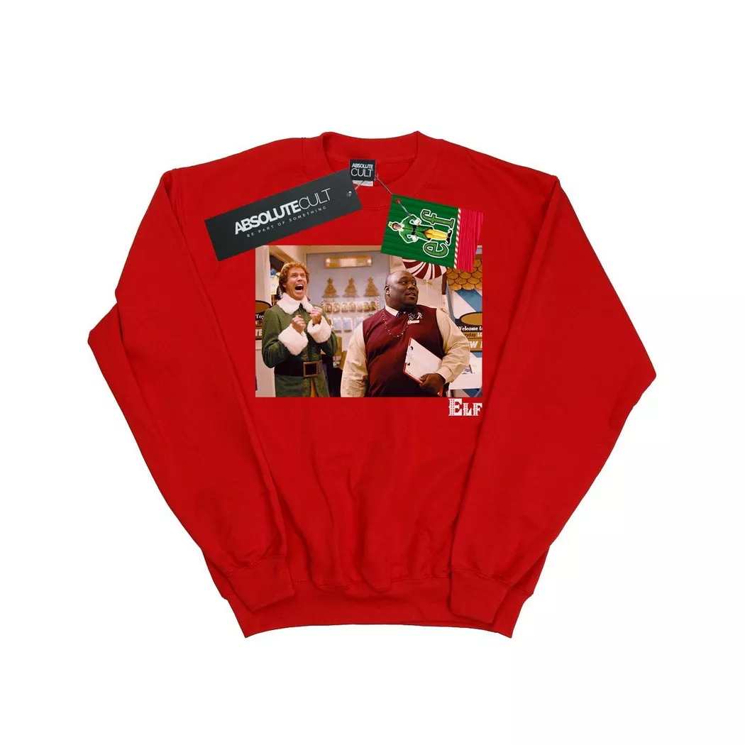 Elf - Christmas Store Cheer Sweatshirt, für Damen, Rot Bunt, Größe XXL