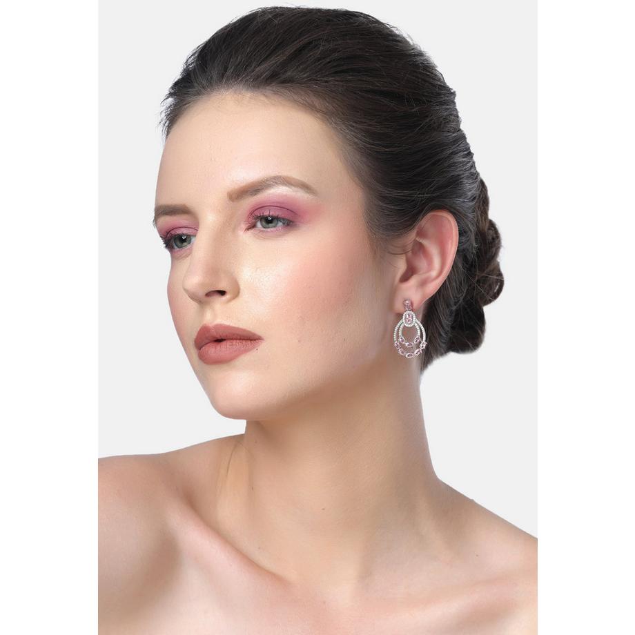 AVANT-GARDE PARIS  Diva Doppelt Geschichtete Hängeohrringe 