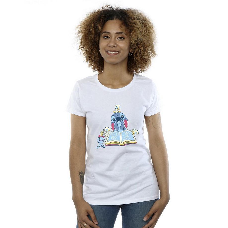 Disney T-Shirt Reading A Book  
