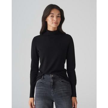 Pull en maille fine Polluna coupe droite