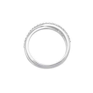 Elli  Ring Wickelring X Kristalle Glamour 