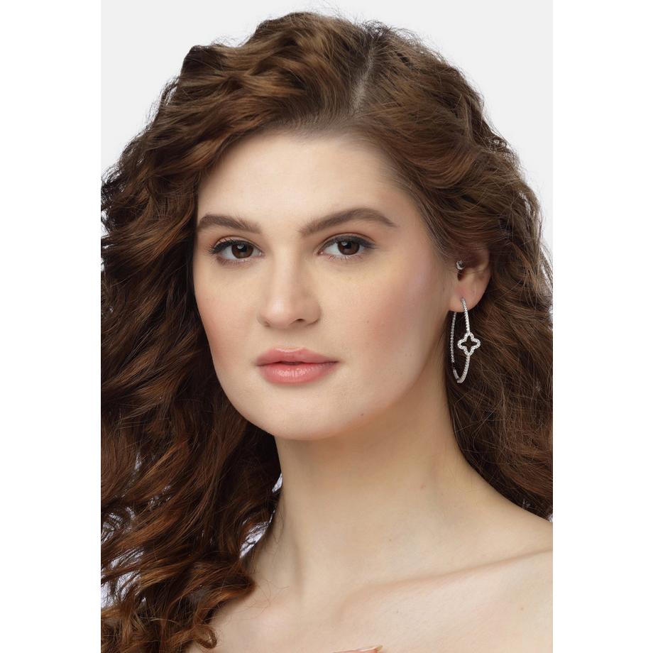 AVANT-GARDE PARIS  Kleeblatt-Creolen 