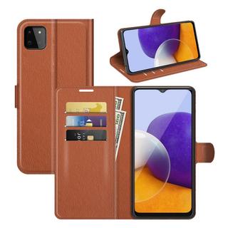 Cover-Discount  Galaxy A22 5G - Etui en cuir coque 