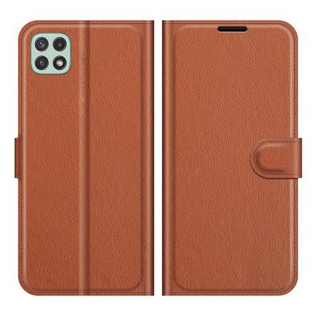 Cover-Discount  Galaxy A22 5G - Etui en cuir coque 