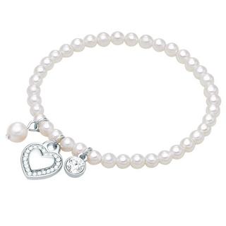 Lulu & Jane  Femme Bracelet Coeur 