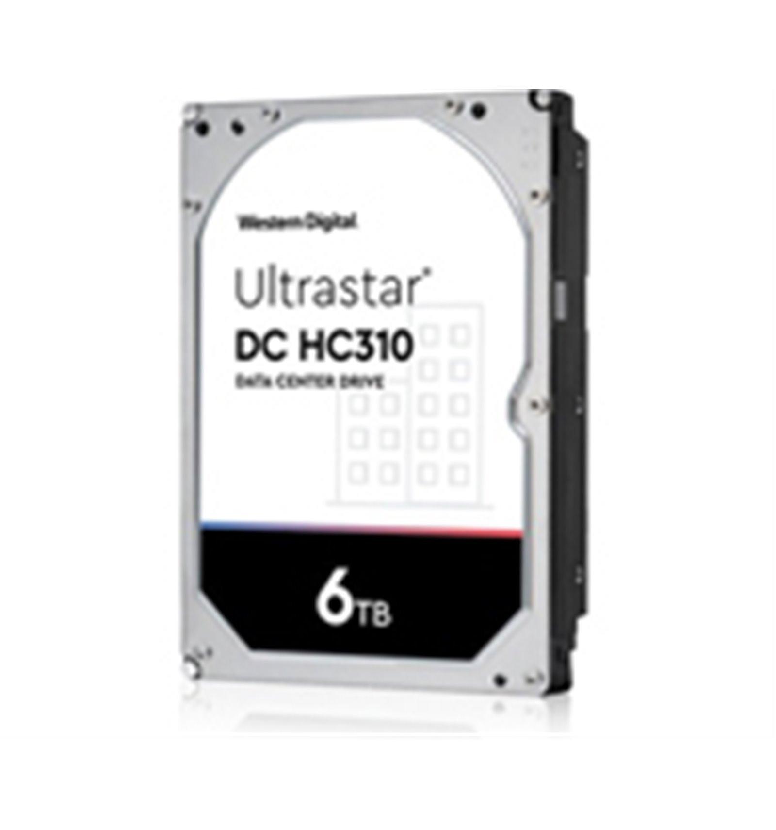 WD  Ultrastar DC HC310 HUS726T6TAL5204 disco rigido interno 6 TB 7200 Giri/min 256 MB 3.5" SAS 