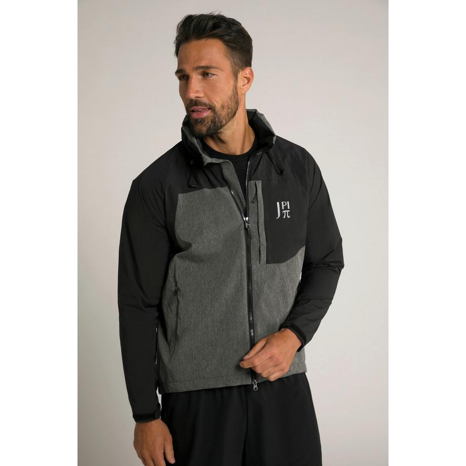 JP1880  Outdoorjacke, FLEXNAMIC®, Bikewear, Kapuzenkragen, Meshfutter 